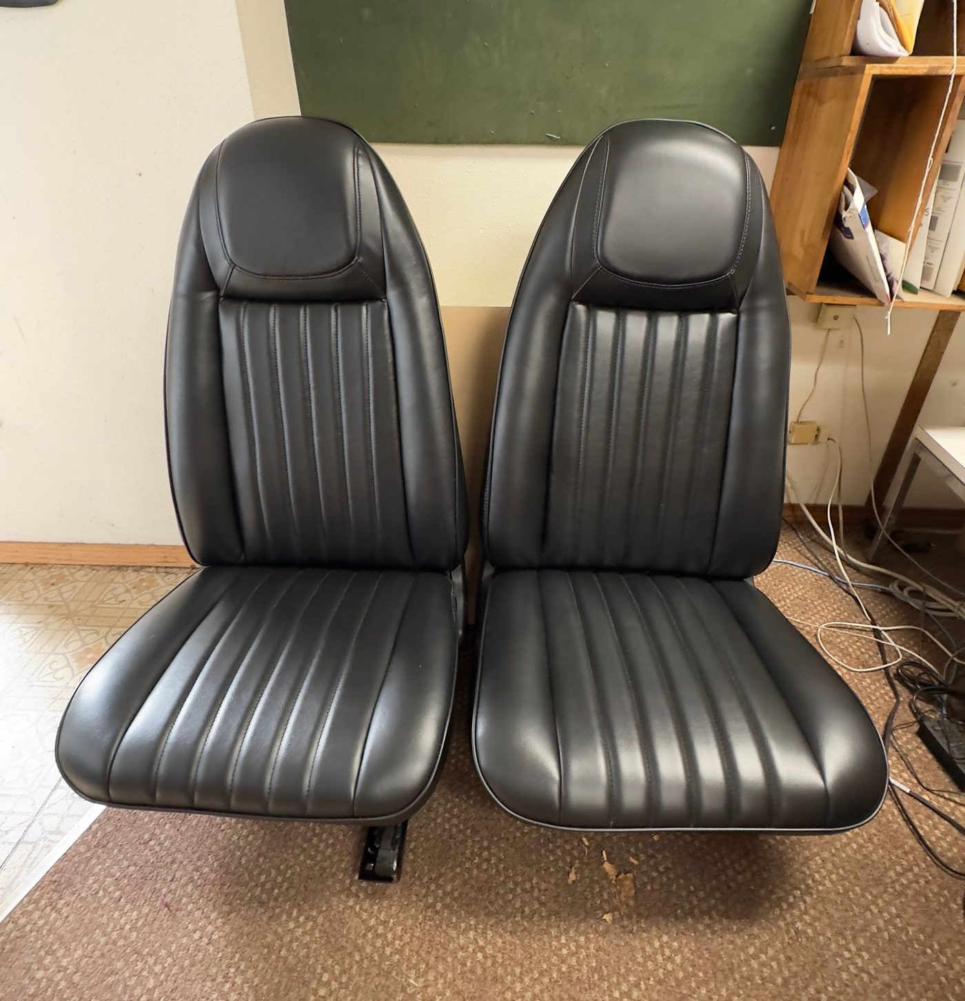Fiat 500 seats and panels replaced